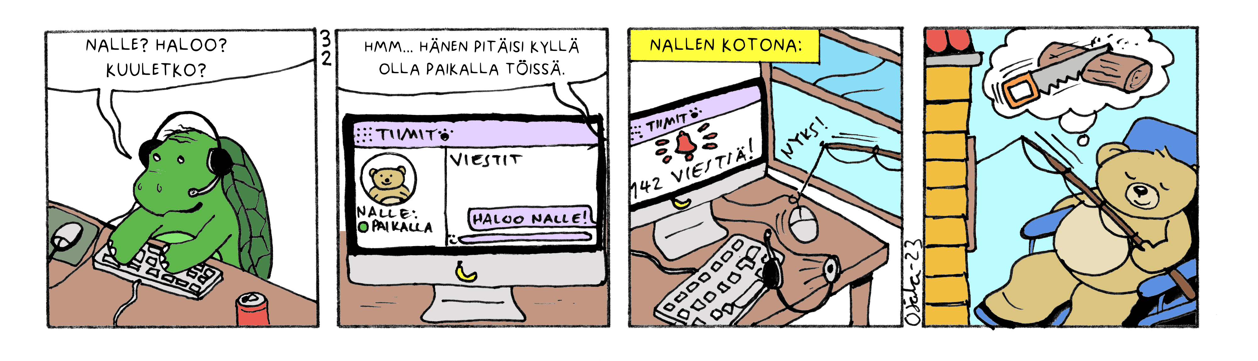 Nalle nro 32
