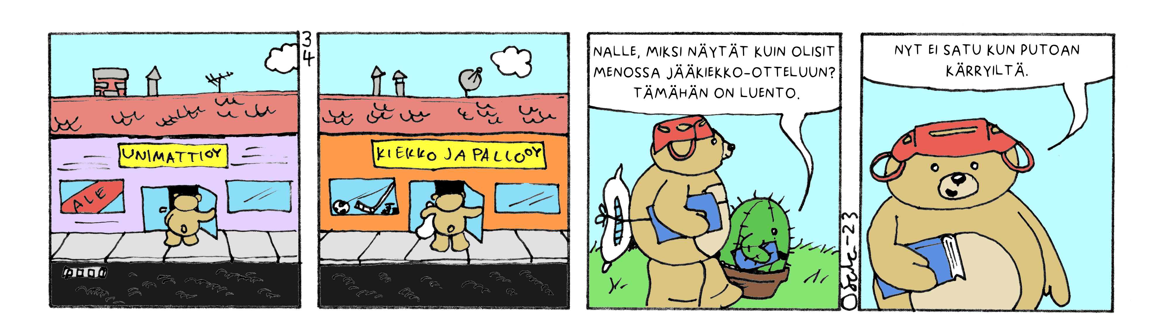 Nalle nro 34