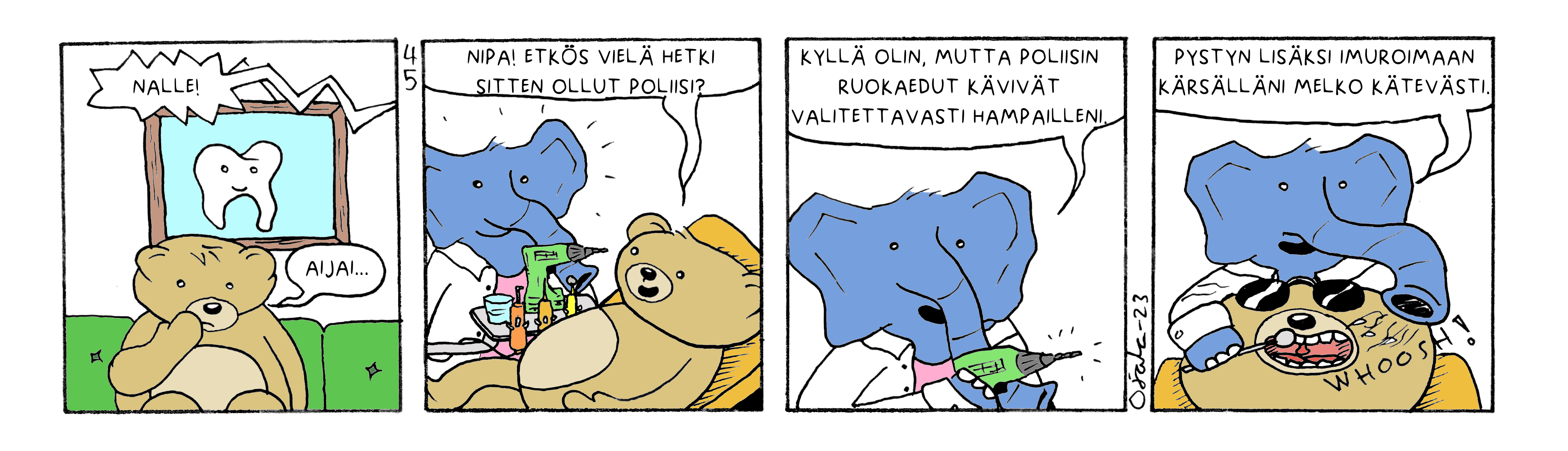 Nalle nro 45